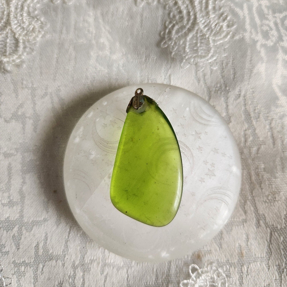Vintage Adventurine Pendant without chain
